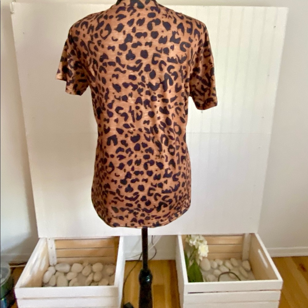 Blondie Cheetah Tee, Size S, New, (L, M is Sold Out) Cotton-Poly Stretch Blend - Picture 5 of 16